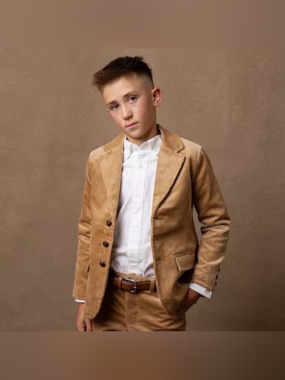 HOPE & HENRY Organic Corduroy Blazer - 7